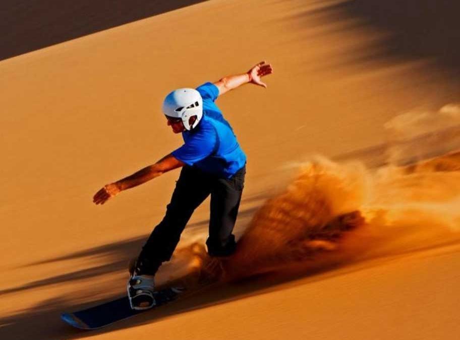 Is Sandboarding in Erg Chebbi Safe for Beginners?