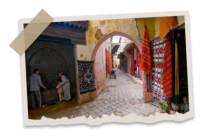 peaceful city in Morocco